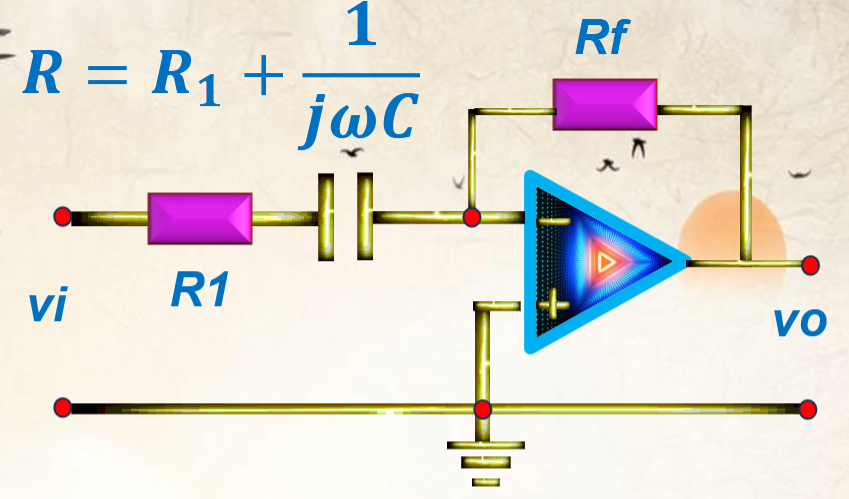 High pass filter circuit